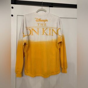 Disney The Lion King Gold/Yellow and White Ombré Spirit Jersey Size Small